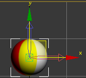 Initial position of pivot point