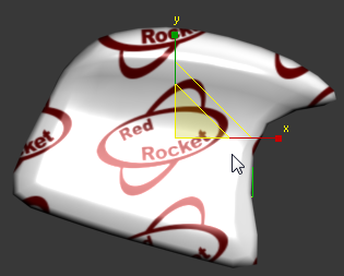 Decal has been rotated and scaled