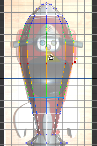 A ring of vertices with soft selection